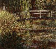 Claude Monet Water Lily Pool,Harmony in Pink oil